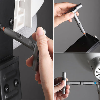 DIY Multi Bit Magnetic Screwdriver Set - Quick multifunctional household tool